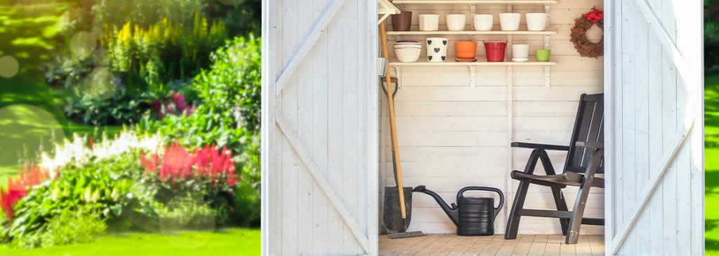 Alles aufgeräumt - Die besten Aufbewahrungsmöglichkeiten für Ihre Gartenausstattung